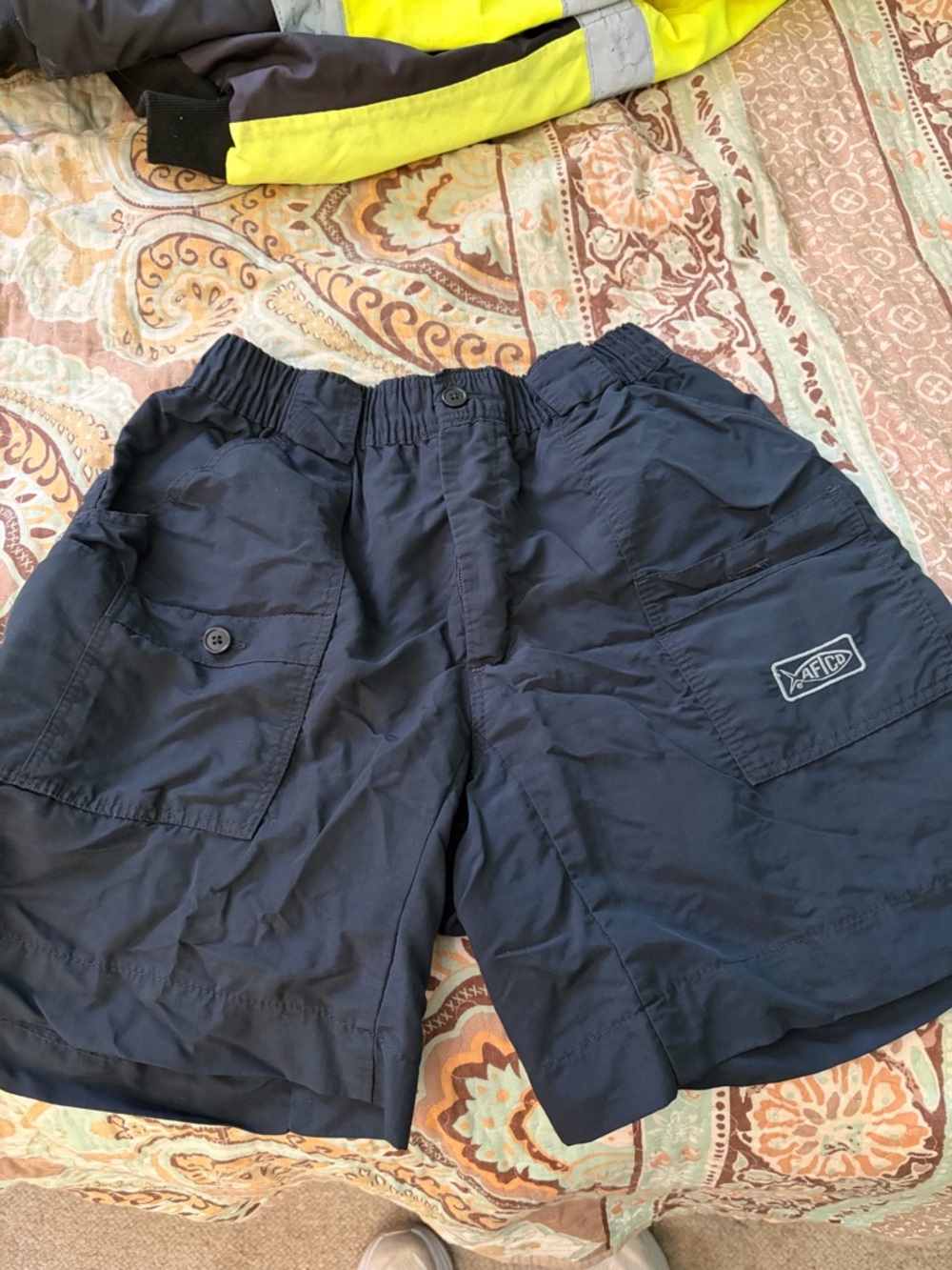 AFTCO Navy Utility Cargo Shorts